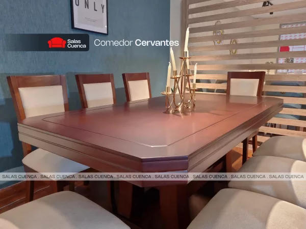 COMEDOR CERVANTES 8 SILLAS CEDRO 5 Comedor Cervantes 8 sillas