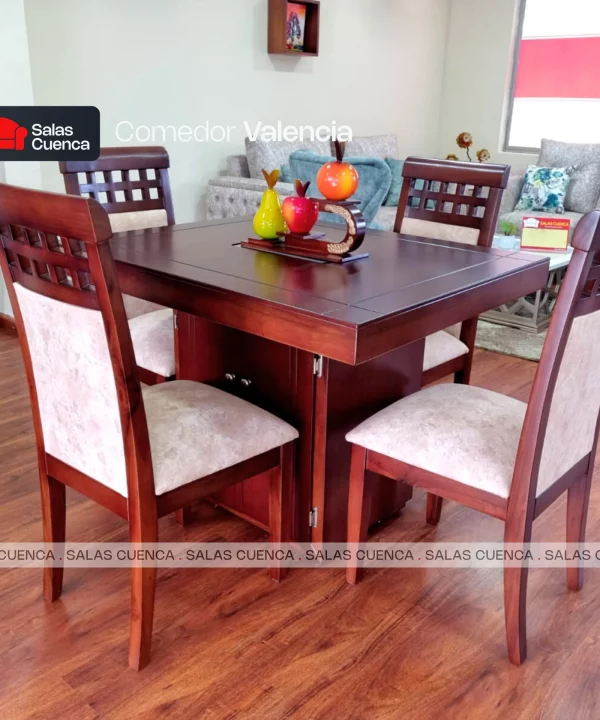 COMEDOR VALENCIA 4 SILLAS