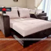 SOFA CAMA EXPANDER BEIGE + CHOCOLATE