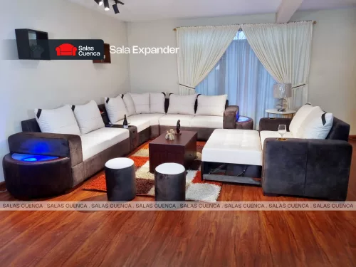 Sala Expander chocolate + beige on Sala Expander