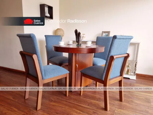 COMEDOR RADISSON 4 SILLAS MENTA COMEDOR RADISSON 4 SILLAS MENTA