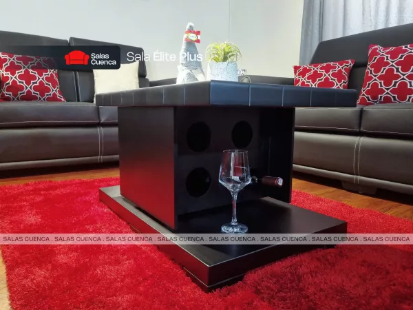 SALA ELITE PLUS NEGRO + ROJO 3 Sala Élite Plus