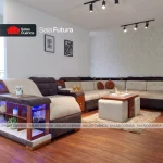 SALA FUTURA BEIGE + CAFE