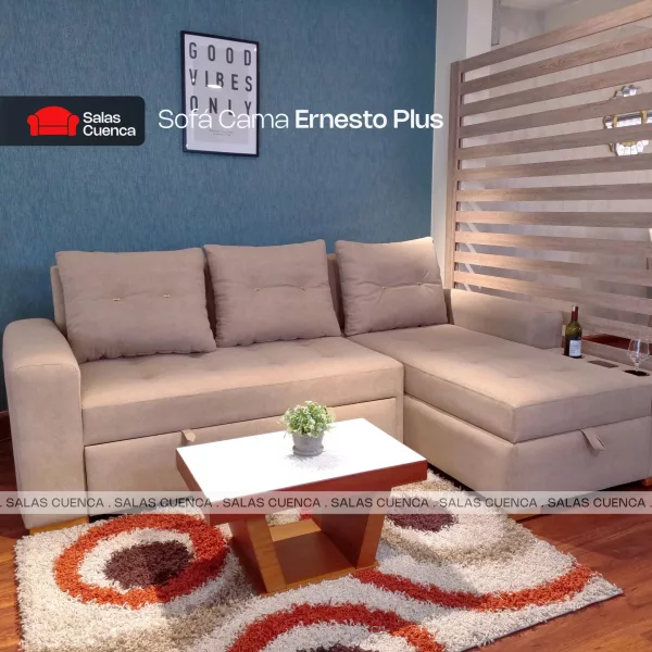 SOFA CAMA ERNESTO PLUS BEIGE