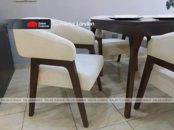 COMEDOR LONDON 6 SILLAS DANTA 1 Comedor London 6 sillas