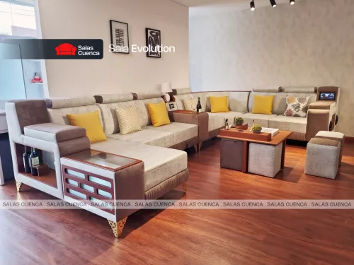 SALA EVOLUTION BEIGE + CAFE SALA EVOLUTION BEIGE + CAFE