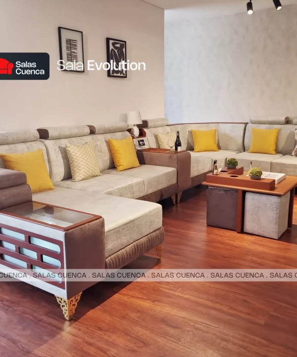 SALA EVOLUTION BEIGE + CAFE