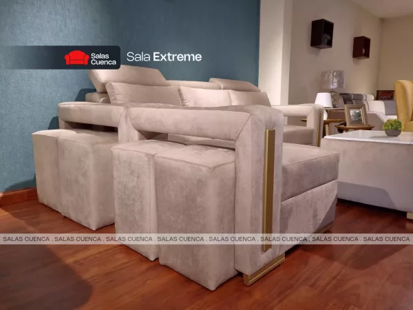 SALA EXTREME BEIGE + MOSTAZA 1 Sala Extreme