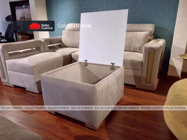 SALA EXTREME BEIGE + MOSTAZA 6 Sala Extreme