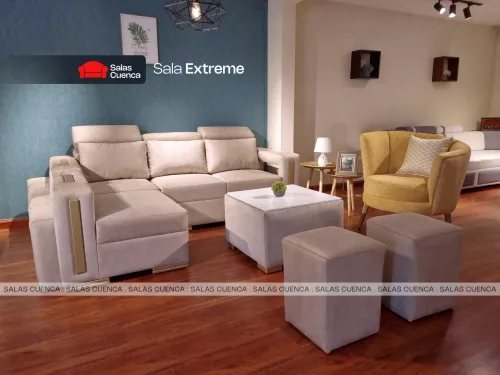 SALA EXTREME BEIGE + MOSTAZA SALA EXTREME BEIGE + MOSTAZA