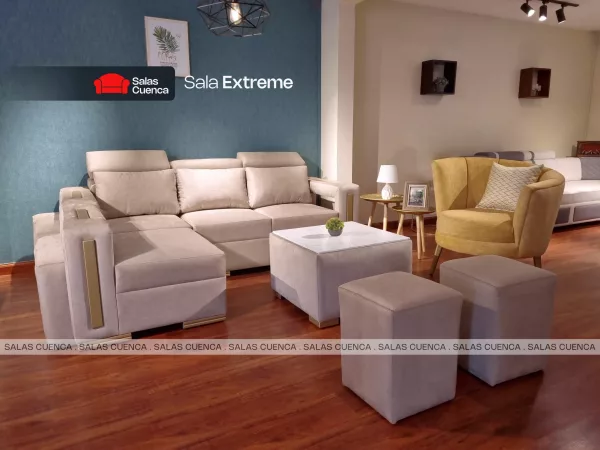 SALA EXTREME BEIGE + MOSTAZA SALA EXTREME BEIGE + MOSTAZA