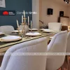 COMEDOR EMILIO 8 SILLAS DANTA + GRIS 6 Comedor Emilio 8 sillas