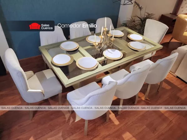 Comedor Emilio 8 sillas - Imagen 2