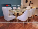 COMEDOR EMILIO 8 SILLAS DANTA + GRIS