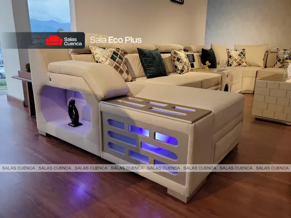 ECO PLUS BEIGE + VERDE 1 Sala Eco Plus