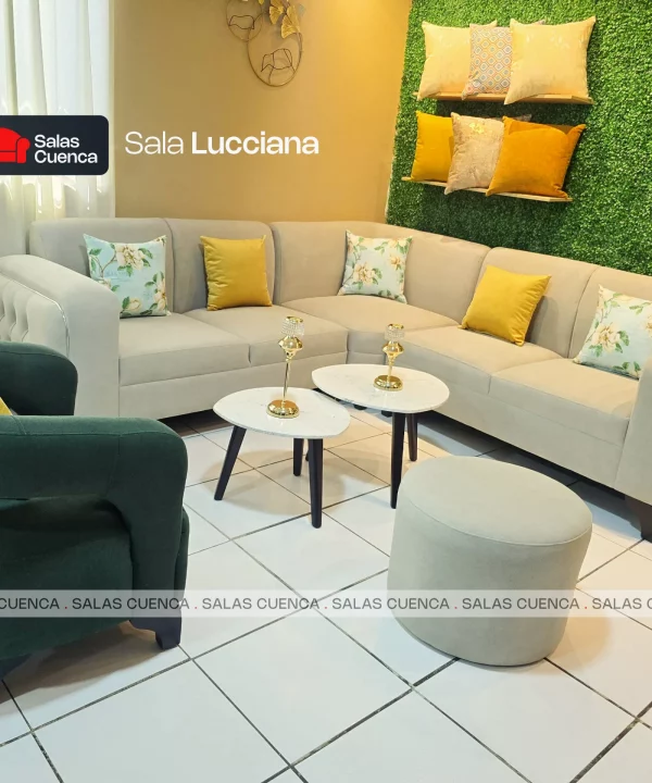 SALA LUCCIANA PLATA + VERDE