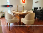 COMEDOR SALVATORE 6 SILLAS BEIGE