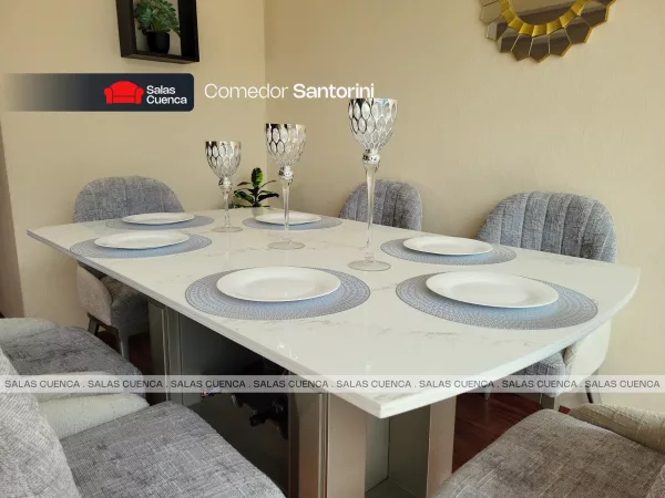 Comedor Santorini 6 sillas - Imagen 2
