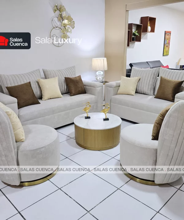 SALA LUXURY PLATA + CAFE