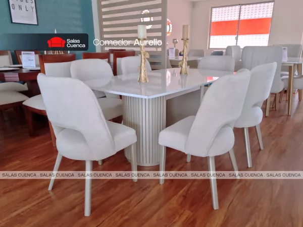 Comedor Aurelio 6 sillas