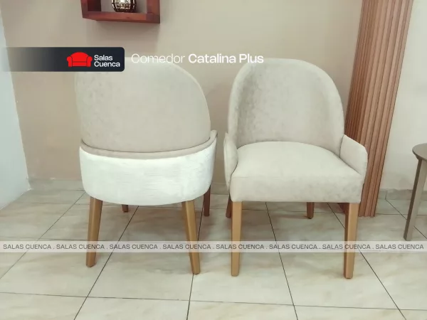 COMEDOR CATALINA PLUS 8 SILLAS BEIGE 1 Comedor Catalina Plus 8 sillas