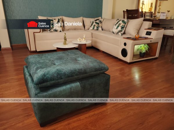 SALA DANIELA BEIGE + VERDE