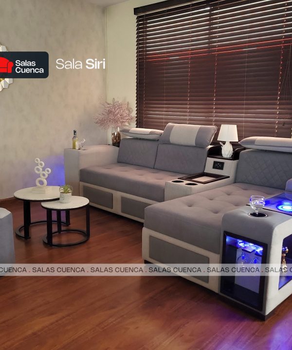 SALA SIRI GRIS + BEIGE